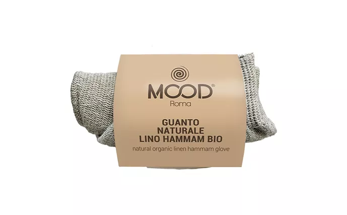 MOOD GUANTO NATURALE SPUGNA LINO HAMMAM