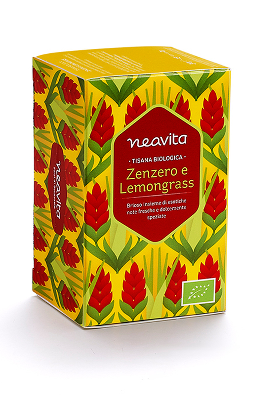 NEAVITA TISANA FILTRO ZENZERO E LEMONGRASS BIO 15FILTRI