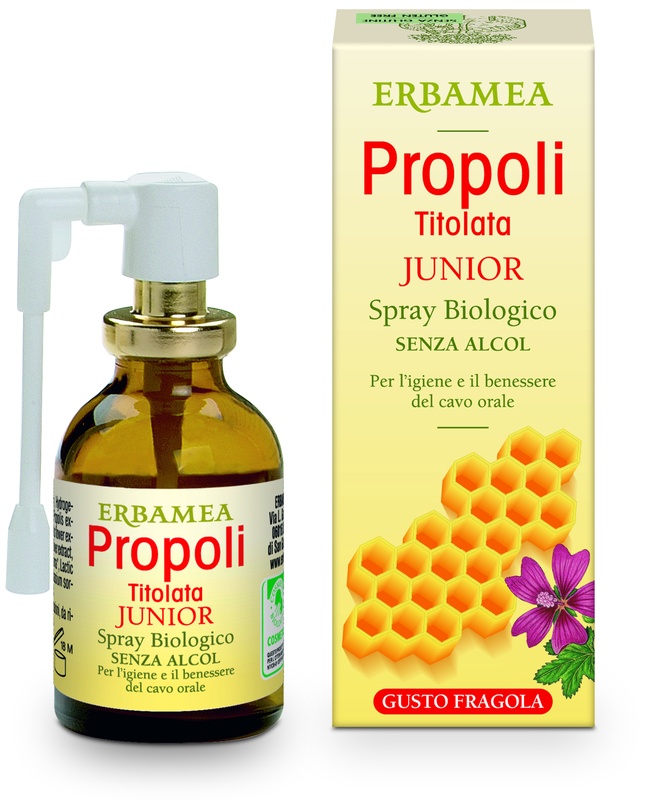 PROPOLI TITOLATA SPRAY JUNIOR BIOLOGICO 20ML
