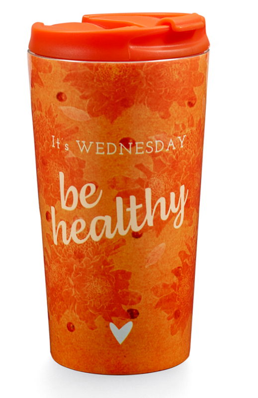 NEAVITA URBAN MUG THERMOS WEEKLY TEA WEDNESDAY 380ML