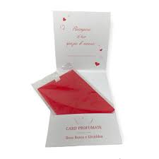 NASOTERAPIA CARD PROFUMATA ROSA ROSSA E ORCHIDEA 1PZ