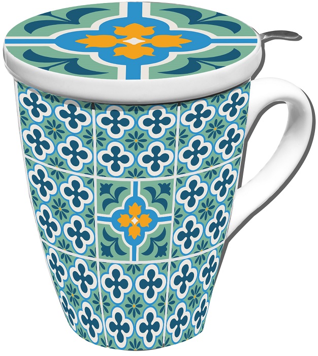 MAIOLICHE TAZZA SALVIA