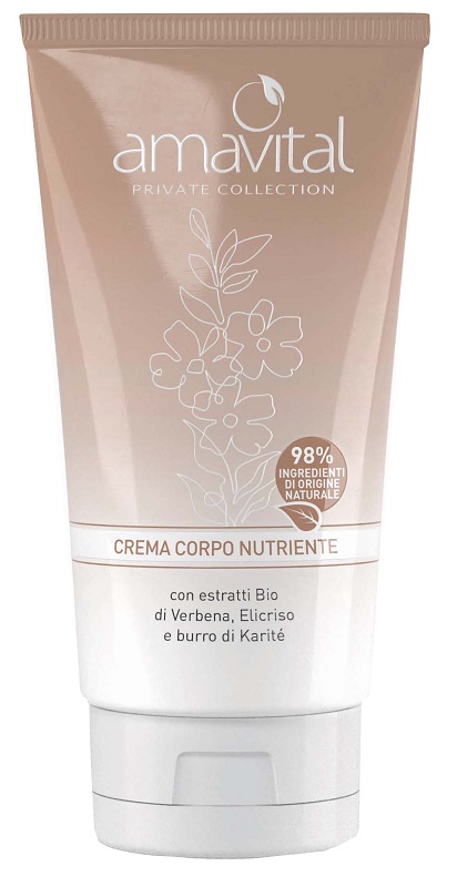 AMAVITAL CREMA CORPO NUTRIENTE VERBENA, ELICRISO & BURRO DI KARITE' 150ML