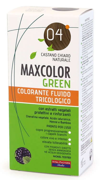 MaxColor Green 04 Castano Chiaro Naturale