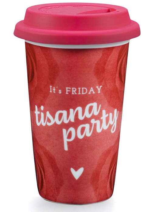 NEAVITA TAZZA THERMOS CERAMICA WEEKLY TEA FRIDAY 300ML