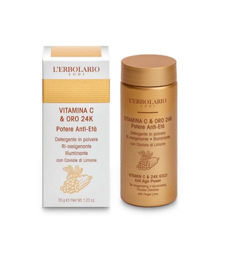 Vitamina C & Oro 24K Detergente Viso 35 g