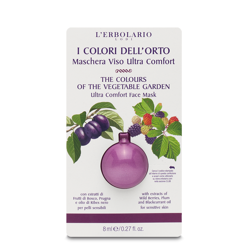 I Colori dell'Orto - Viola - Maschera Viso Ultra Comfort 8 ml