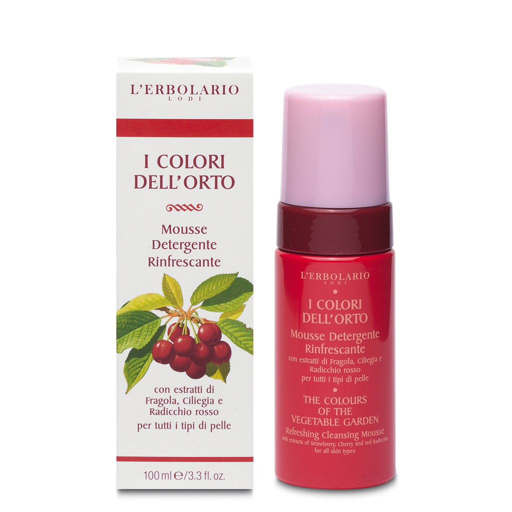 I Colori dell'Orto - Rosso - Mousse Detergente Rinfrescante 100 ml