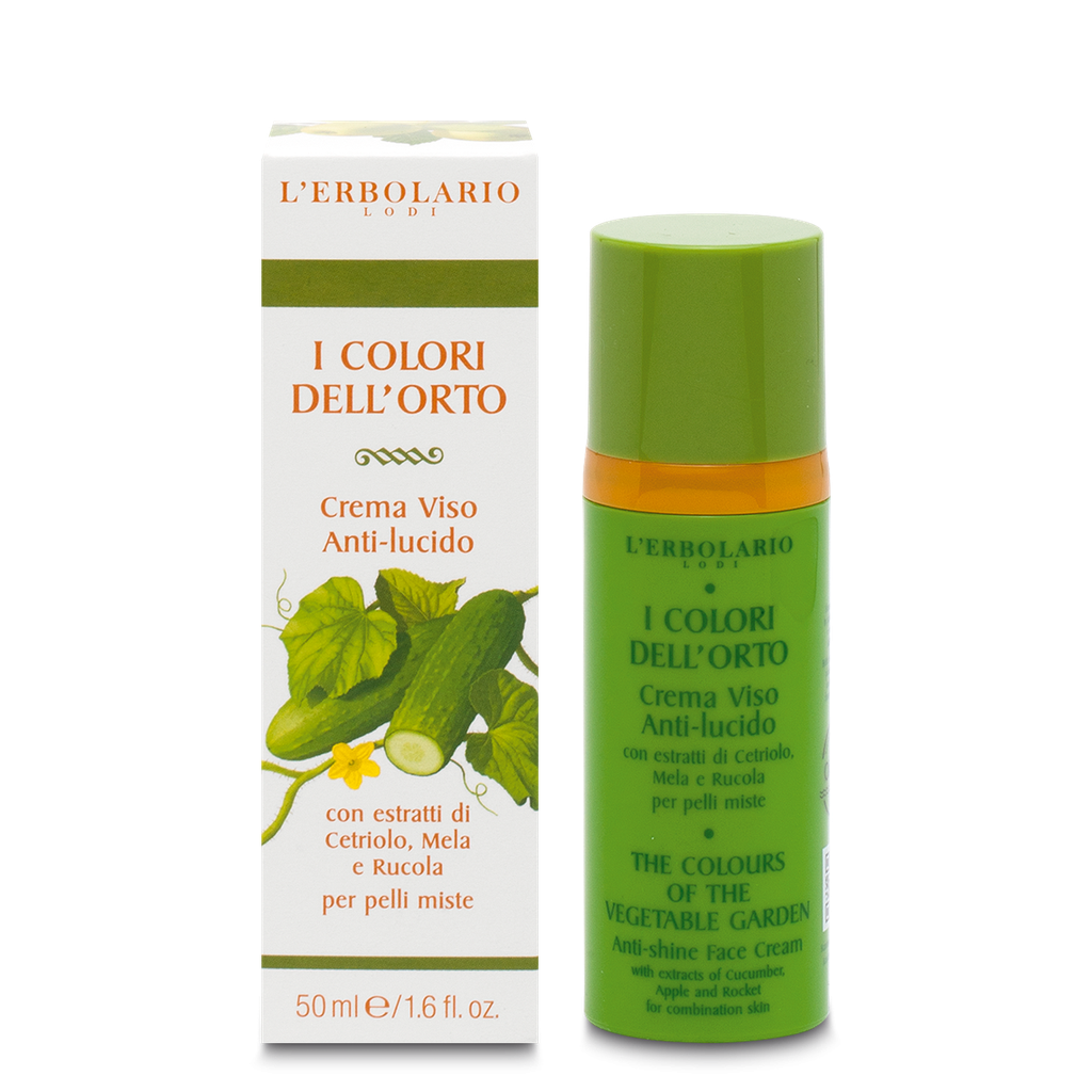 I Colori dell'Orto - Verde - Crema Viso Anti-lucido 50 ml