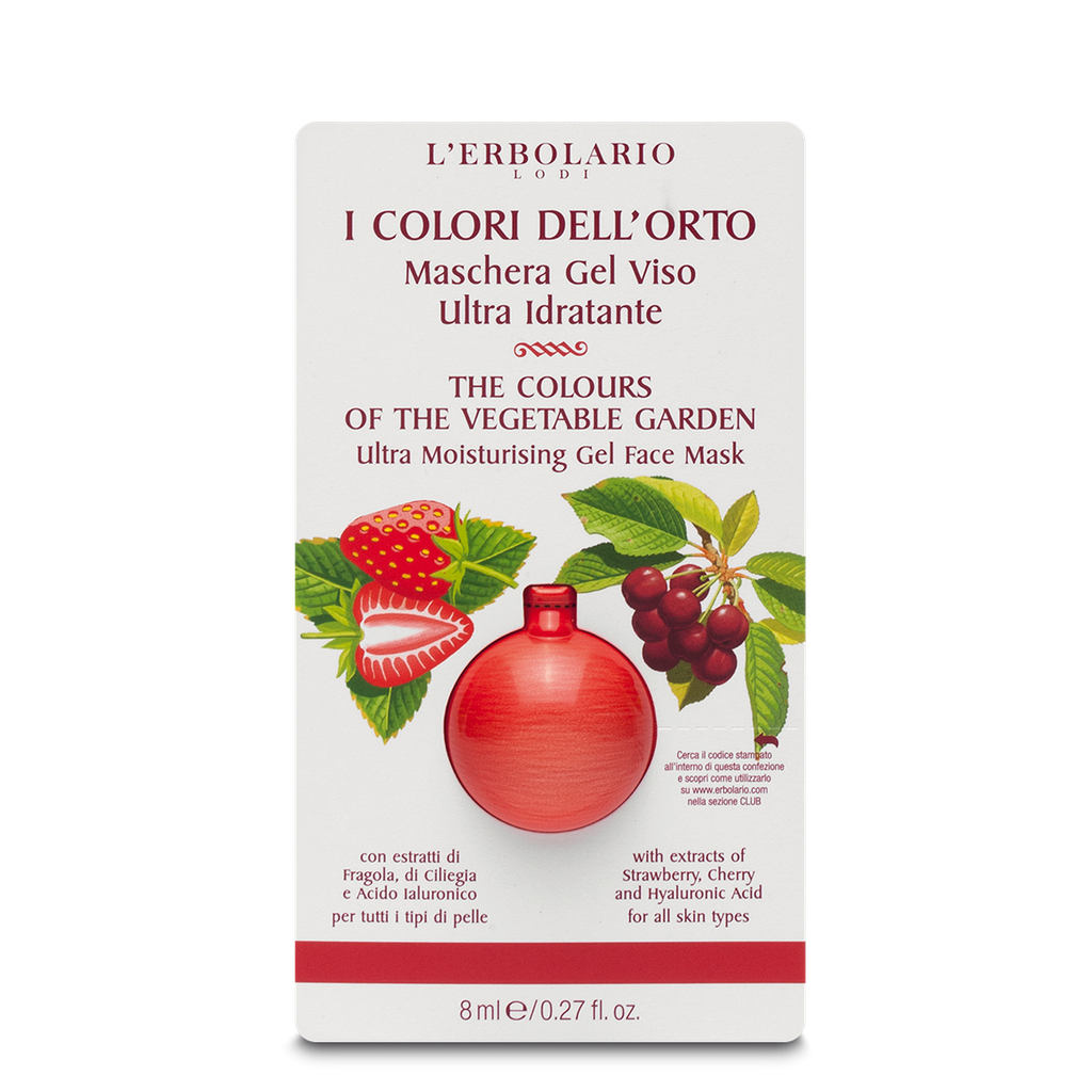 I Colori dell'Orto - Rosso - Maschera Gel Viso Ultra Idratante 8 ml