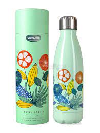 NEAVITA BOTTIGLIA THERMOS IN ACCIAIO TWICE VERDE 500ML