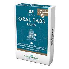 GSE ORAL TABS RAPID LIQUIRIZIA 12CPR