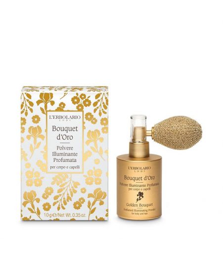 Bouquet d'Oro Polvere Illuminante Profumata corpo e capelli Edizione limitata 10g