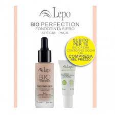 LEPO BIO PERFECTION FONDOTINTA SIERO N03 BEIGE AMBRATO + BIO CREMA CONTORNO OCCHI 5ML