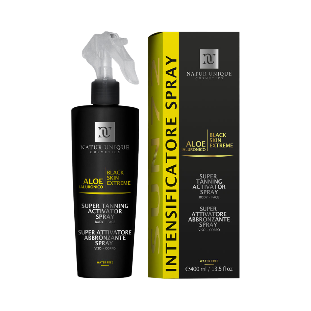 NATUR UNIQUE BLACK SKIN EXTREME SUPER ATTIVATORE ABBRONZANTE SPRAY 400ML