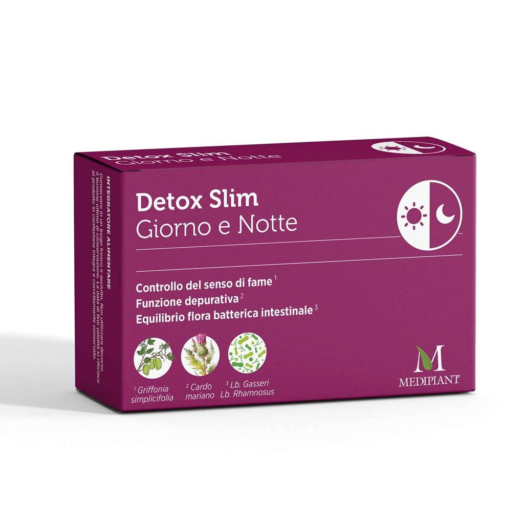 TORNA IN FORMA DETOX SLIM GIORNO E NOTTE 60 CPR