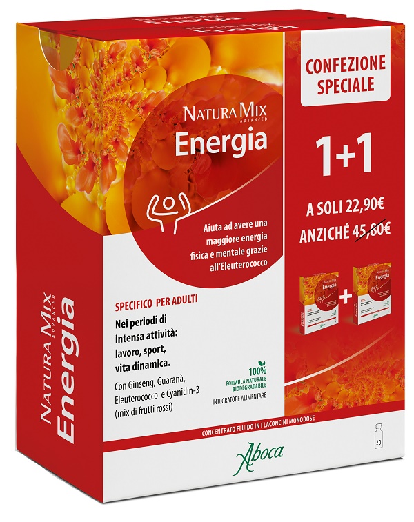 NATURA MIX ADVANCED ENERGIA 10+10FLAC CONFEZIONE SPECIALE