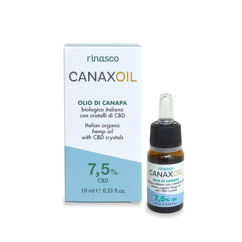 Olio di Semi di Canapa Bio – Gocce 10ml 7,5% CBD