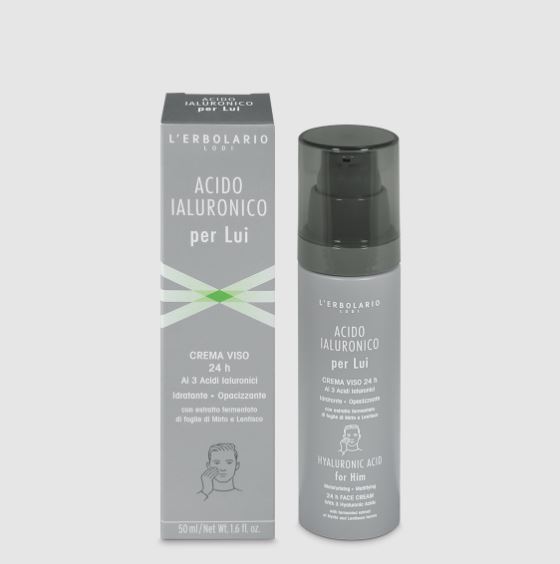 Acido Ialuronico per Lui Crema Viso 50 ml