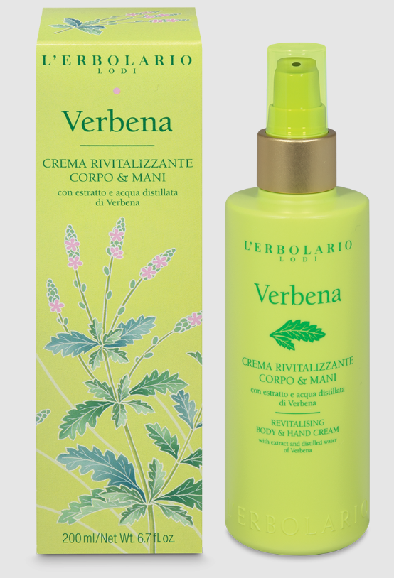 Verbena Crema Rivitalizzante Corpo & Mani 200 ml