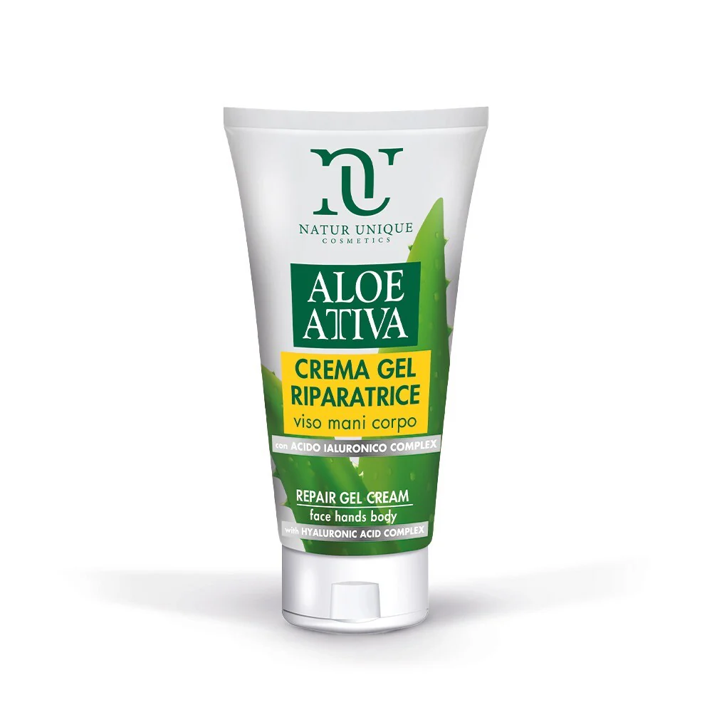 ALOE ATTIVA CREMA GEL RIPARATRICE VISO MANI CORPO 150ML