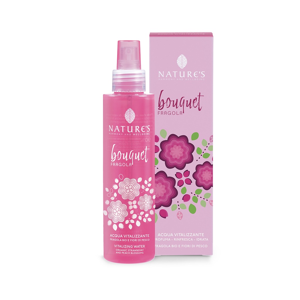 NATURE'S BOUQUET DI FRAGOLA ACQUA VITALIZZANTE 150ML