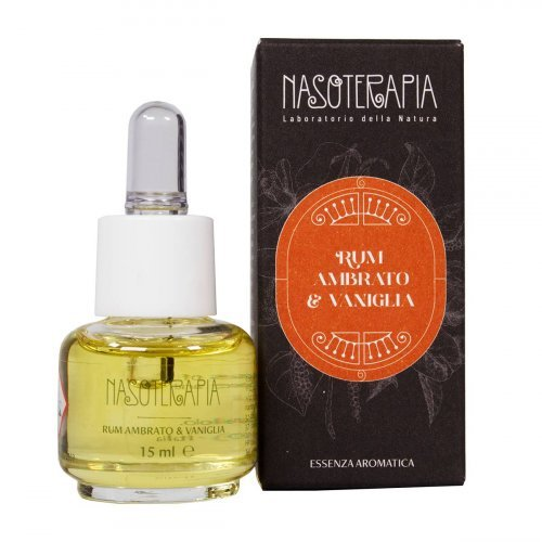 NASOTERAPIA ESSENZA AROMATICA RUM AMBRATO E VANIGLIA 15ML