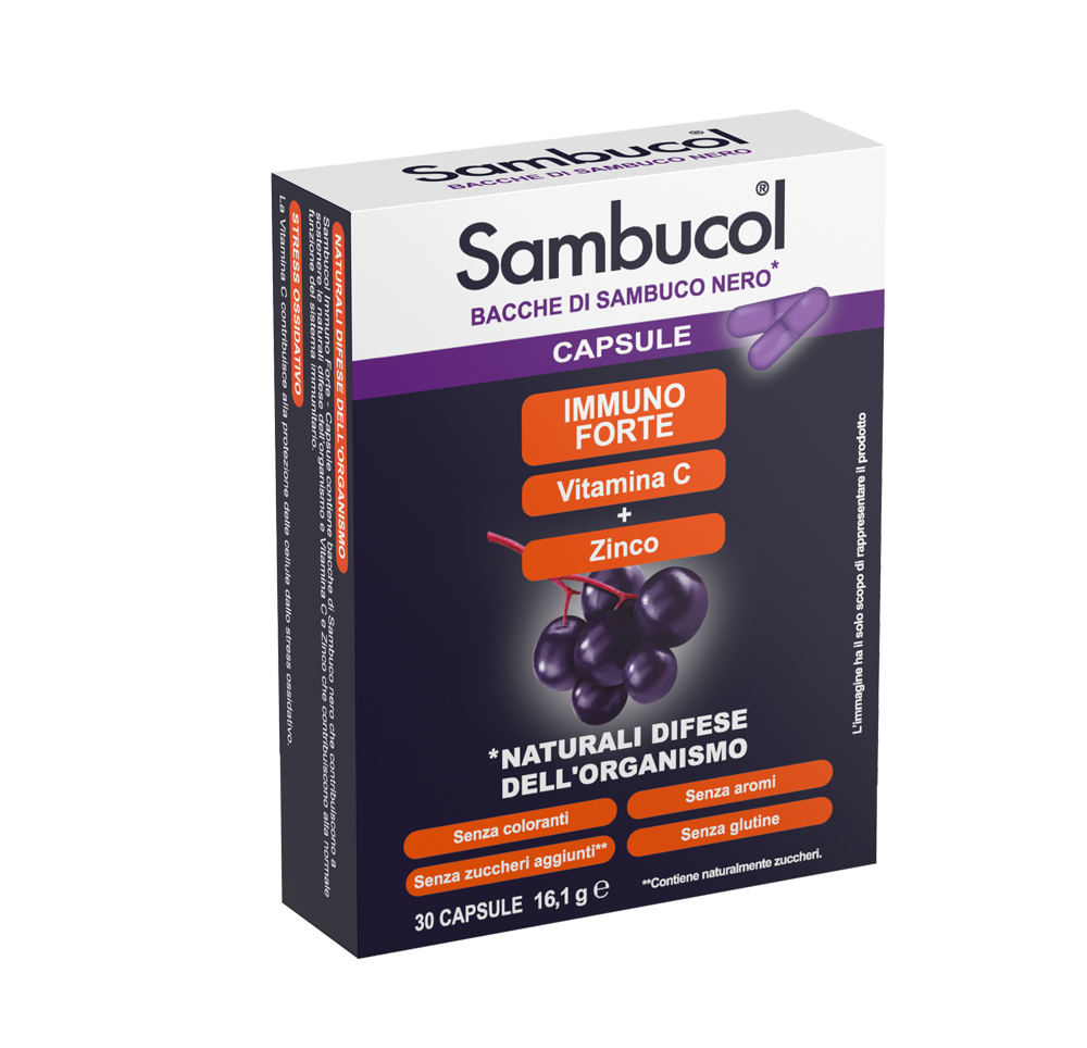 SAMBUCOL IMMUNOFORTE 30CPS