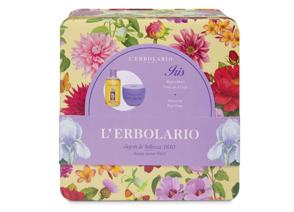 Iris Segreti di Bellezza DUO: Bagnoschiuma 250 ml e Crema Fluida per il Corpo 300 ml - Edizione limitata