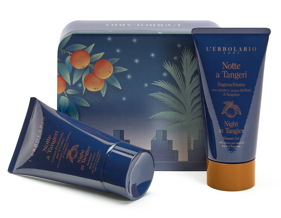 Notte a Tangeri Beauty Box Relax dei Sensi: Bagnoschiuma 75 ml e Crema Profumata per il Corpo 75 ml