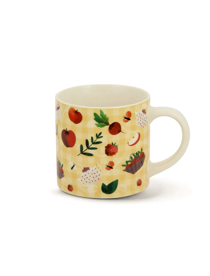 NEAVITA MUG HAPPY FRUITS GIALLA 400ML