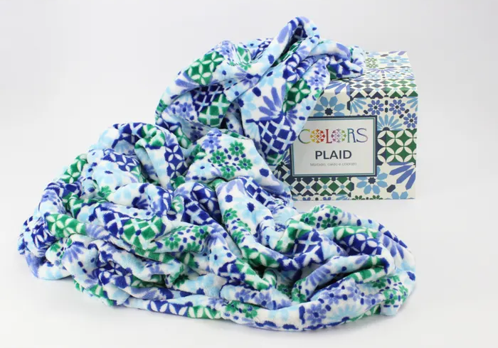 COLORS PLAID BLU
