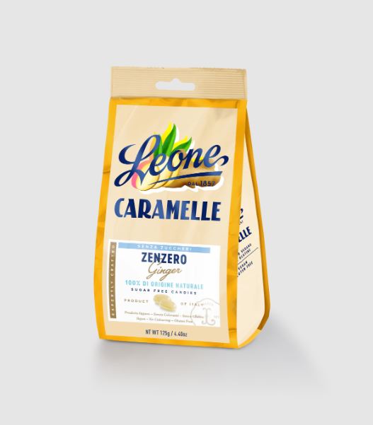 CARAMELLE ZENZERO SENZA ZUCCHERI 125G