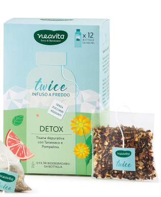 NEAVITA INFUSO TWICE DETOX 12MAXIFILTRI