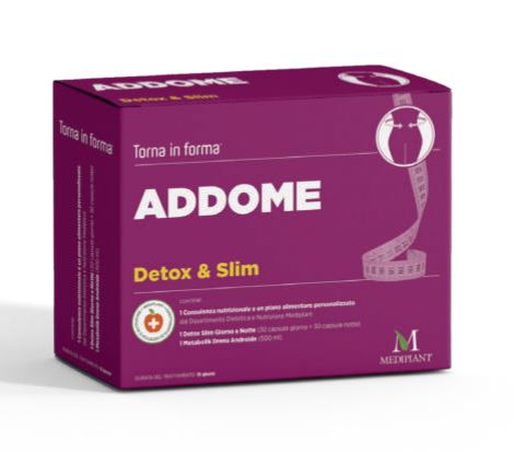 ADDOME DETOX & SLIM 1 Detox Slim Giorno e Notte +1 Metabolik Drena Androide Ananas