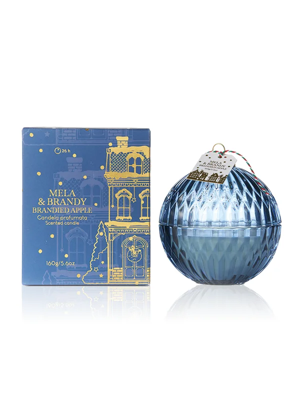 HIMALAYA CANDLE CHRISTMAS BALL BRANDIED APPLE MELA E BRANDY 160G