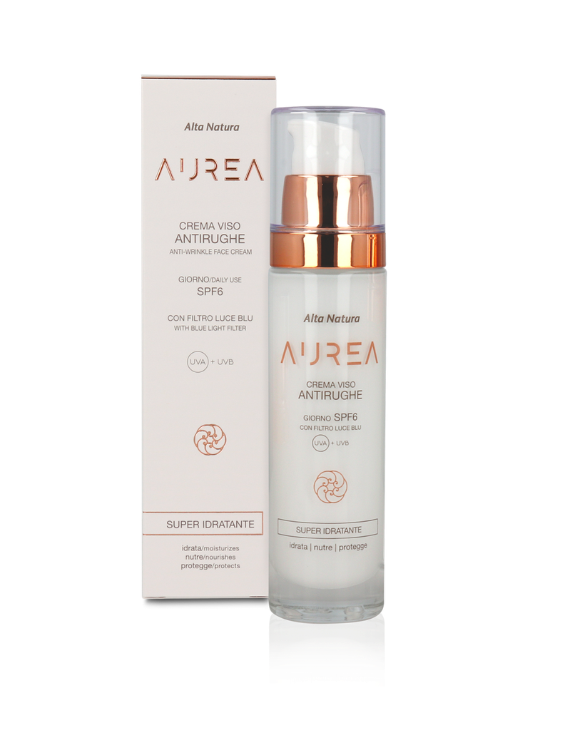 AUREA CREMA VISO SUPER IDRATANTE ANTIRUGHE SPF6 50ML