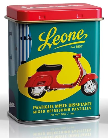 PASTIGLIE LEONE VESPA 50S ROSSA MISTE DISSETANTI 30G