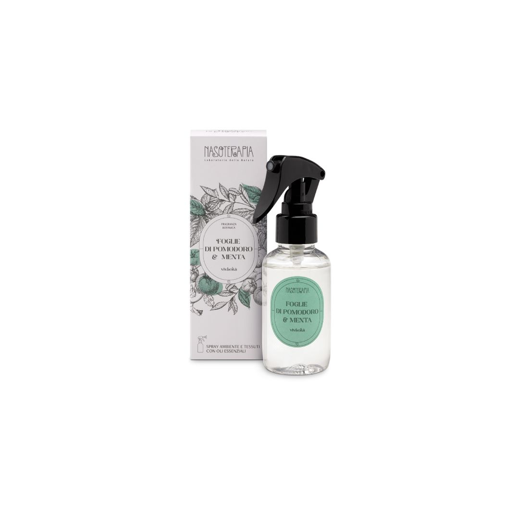 SPRAY AMBIENTE E TESSUTI FOGLIE DI POMODORO E MENTA 100ML
