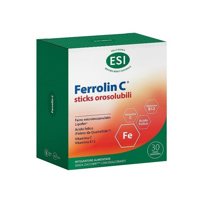 ESI FERROLIN C 30STICKS OROSOLUBILI