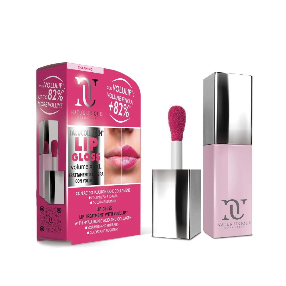 NATUR UNIQUE IALUCOLLAGEN LIP GLOSS VOLUME XXXL CICLAMINO