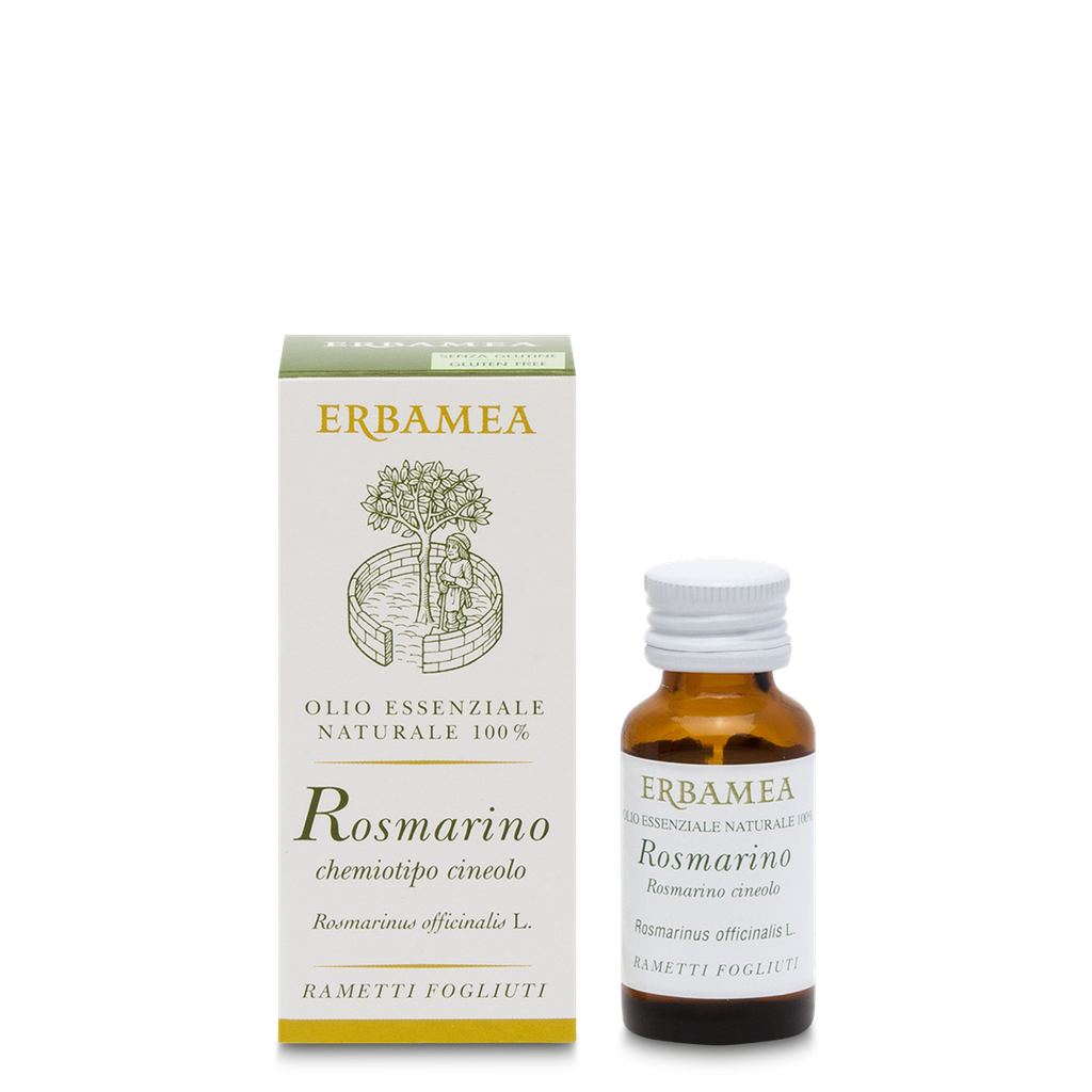 Rosmarino chemiotipo cineolo OLIO ESSENZIALE NATURALE RAMETTI FOGLIUTI 10 ml