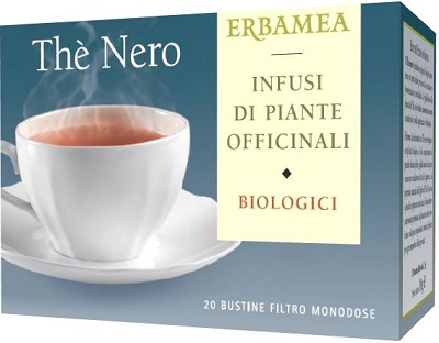 THE' NERO 20 bustine filtro da agricoltura biologica