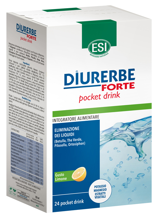 ESI DIURERBE FORTE 24POCKET DRINK GUSTO LIMONE