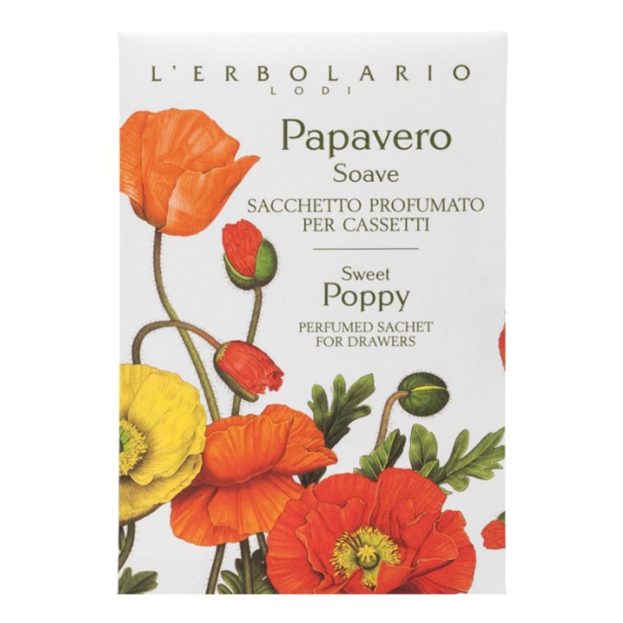 Papavero Soave Sacchetto Profumato per Cassetti