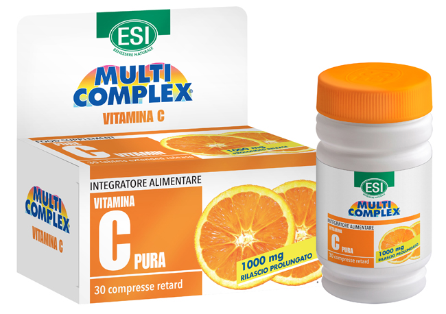 ESI VITAMINA C PURA 1000MG RETARD 30CPR