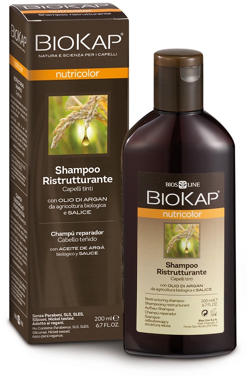 BIOKAP NUTRICOLOR SHAMPOO RISTRUTTURANTE 200ML