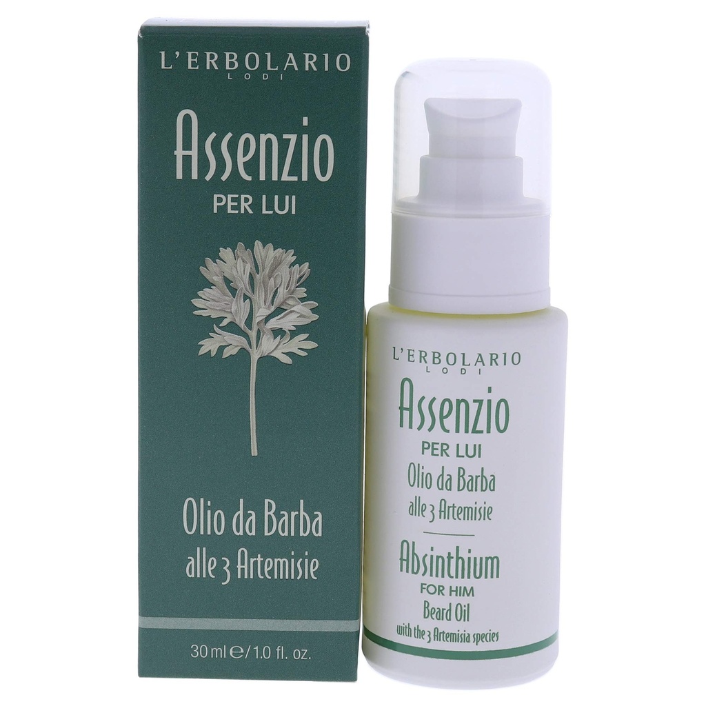 Assenzio per Lui Olio da Barba alle 3 Artemisie 30 ml