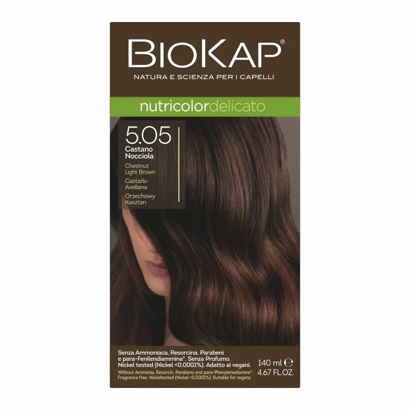 BioKap Nutricolor Delicato 5,05 Castano Nocciola