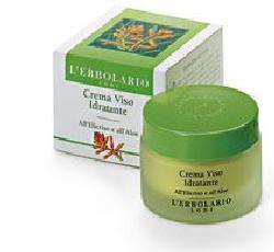 Crema Viso Idratante con Elicriso, Aloe e foglie di Olivo 50 ml